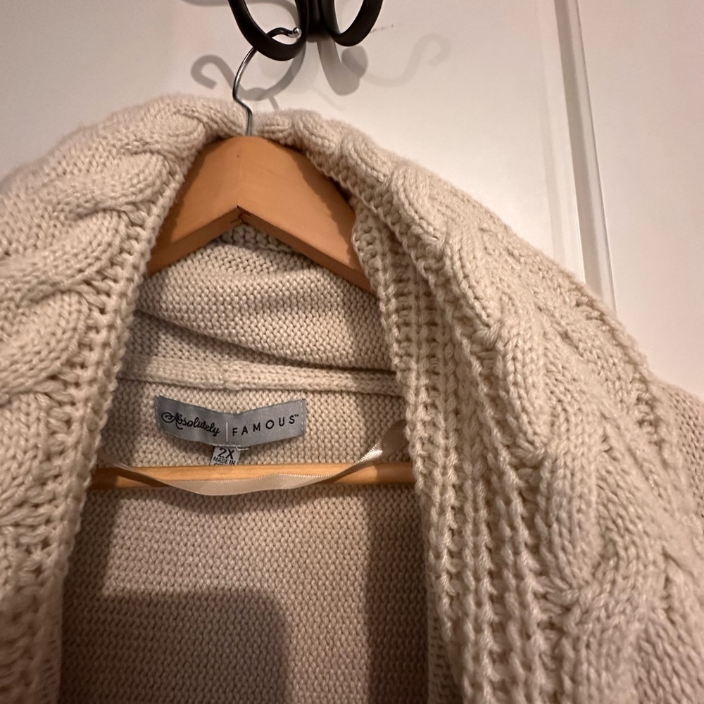 Cozy knitted sweater